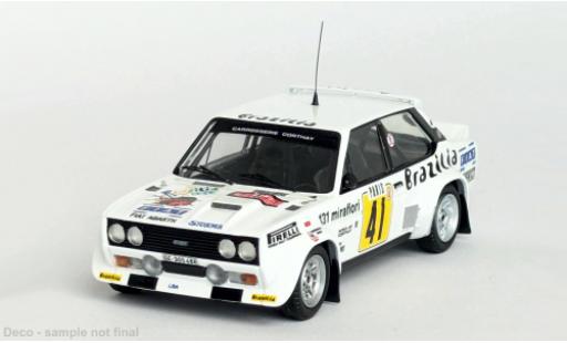 Fiat 131 1/43 Trofeu Abarth Rally Monte Carlo 1978 #41 1:43 modellino in miniatura