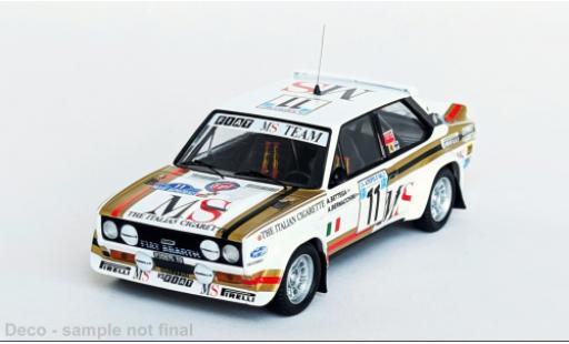 Fiat 131 1/43 Trofeu Abarth weiss/gold Rally Acropolis 1980 #11 1:43 modellino in miniatura