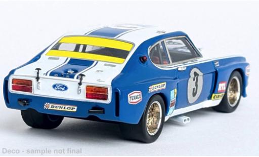 Ford Capri 1/43 Trofeu 2600 LW 24h Spa Francorchamps 1973 #3 1:43 modellino in miniatura