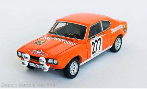 Ford Capri 1/43 Trofeu 2600 Rally Monte Carlo 1973 #277 1:43 modellino in miniatura