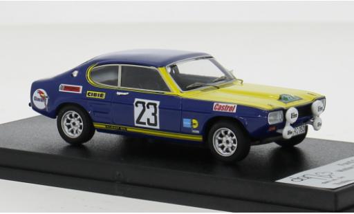 Ford Capri 1/43 Trofeu 2600 Rallye Bavaria 1971 #23 1:43 modellino in miniatura