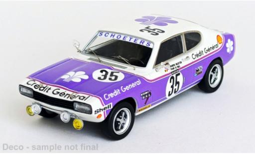 Ford Capri 1/43 Trofeu 3000 GLX 24h Spa Francorchamps 1973 #35 1:43 modellino in miniatura
