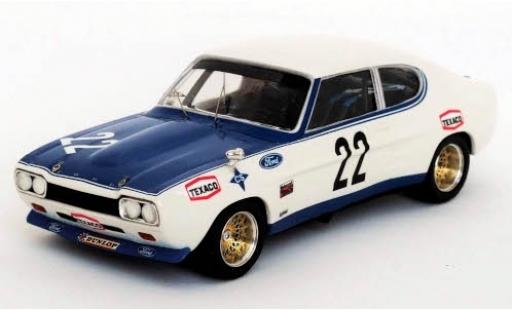 Ford Capri 1/43 Trofeu MK I 2600 RS No.22 Villa Real 1972 J.Mesia modellino in miniatura