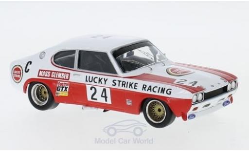 Ford Capri 2600 1/43 Trofeu MK I RS 2600 No.24 Lucky Strike Racing Lucky Strike 9h Kyalami 1971 J.Mass/D.Glemser modellino in miniatura