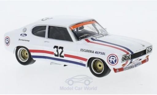 Ford Capri 1/43 Trofeu MK I RS 2600 No.32 Vila Real 1972 R.Gimenez modellino in miniatura