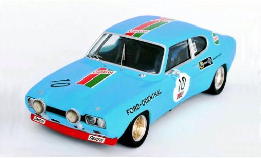 Ford Capri 1/43 Trofeu MkI RS 2600 No.10 -Odenthal 24h Nürburgring 1972 W.Odenthal/G.Schüler modellino in miniatura