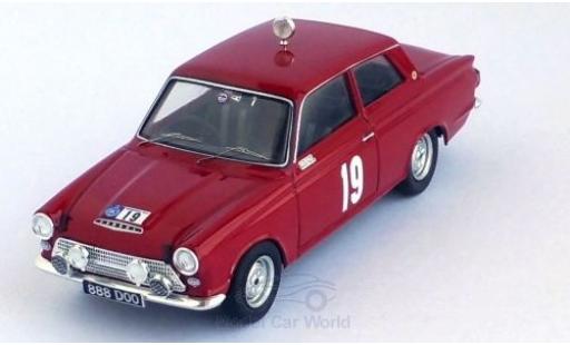Ford Cortina 1/43 Trofeu MKI GT No.19 RAC Rallye 1964 H.Taylor/B.Melia modellino in miniatura