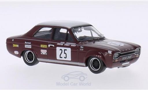 Ford Escort 1/43 Trofeu I 1600 TC RHD No.25 Team Broadspeed / Bristol Street Group BSCC 1968 J.Fitzpatrick modellino in miniatura