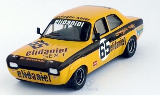 Ford Escort 1/43 Trofeu MK I No.65 Vila do Conde 1977 D.Vidal modellino in miniatura