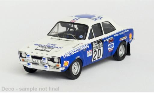 Ford Escort 1/43 Trofeu MK I RAC Rally 1973 #20 1:43 modellino in miniatura