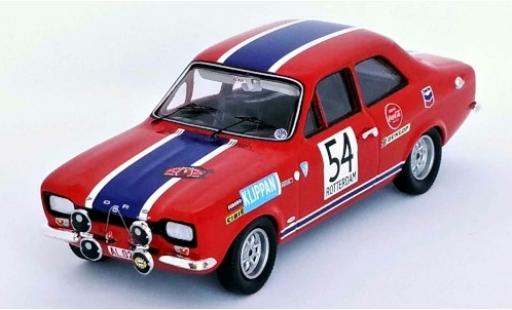 Ford Escort 1/43 Trofeu MK I RHD No.54 Tulpenrallye 1969 G.Staepelaere/A.Aerts modellino in miniatura
