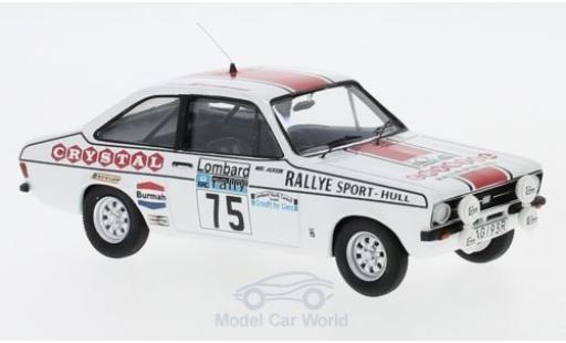 Ford Escort 1/43 Trofeu MK II 1600 RHD No.75 Crystal Rallye WM RAC Rallye 1977 M.Jackson/S.Howard modellino in miniatura