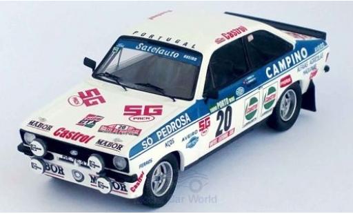 Ford Escort 1/43 Trofeu MK II No.20 Rallye WM Rally Portugal 1981 C.Torres/A.Morais modellino in miniatura