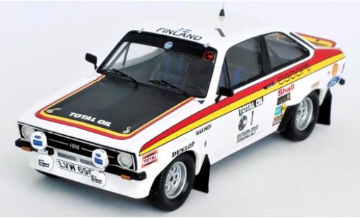 Ford Escort 1/43 Trofeu Mk II RS 1800 No.1 Southern Cross Rally 1976 T.Mäkinen/H.Liddon modellino in miniatura