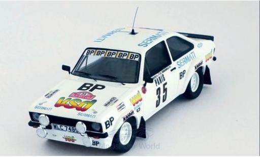 Ford Escort 1981 1/43 Trofeu MK II RS 1800 No.35 vsd Rallye WM Rallye Monte Carlo 1981 D.Snobeck/D.Emmanuelli modellino in miniatura