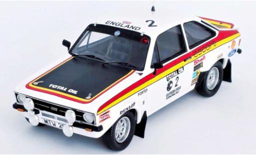Ford Escort 1/43 Trofeu Mk II RS 1800 RHD No.2 Southern Cross Rally 1976 R.Clark/H.Porter modellino in miniatura