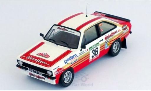 Ford Escort 1/43 Trofeu MK II RS 2000 No.36 Rallye WM Rallye Portugal 1982 R.Souto/E.Cid modellino in miniatura