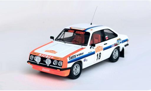 Ford Escort 1/43 Trofeu MK II RS 2000 Rally San Remo 1977 #18 1:43 modellino in miniatura