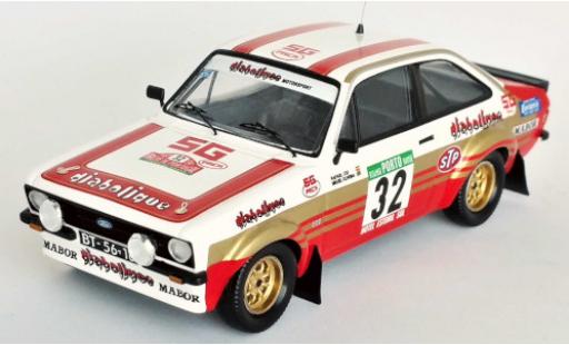 Ford Escort 1/43 Trofeu MK II RS No.32 Diabolique Rallye WM Rallye Portugal 1981 R.Cid/M.Oliveira modellino in miniatura