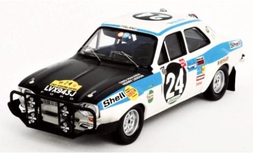 Ford Escort 1/43 Trofeu MkI No.24 East African Safari Rally 1971 T.Makinen/H.Liddon modellino in miniatura