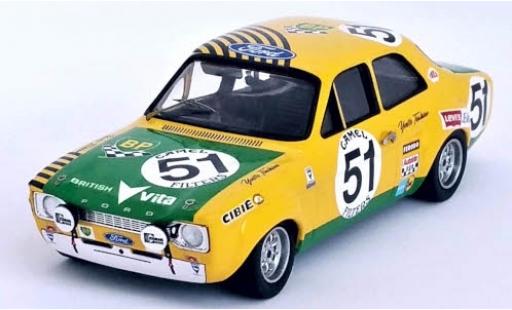 Ford Escort 1/43 Trofeu MkI RHD No.51 BP 24h Spa Francorchamps 1971 H.Akersloot/Y.Fontaine modellino in miniatura