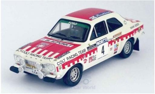 Ford Escort 1/43 Trofeu MKI RS 1600 No.4 Colt Racing Team Rallye WM 1000 Lakes Rallye 1973 T.Makinen/H.Liddon modellino in miniatura