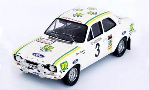 Ford Escort 1/43 Trofeu MkI RS2000 No.3 BP Racing Team BP Rally Ypern 1972 G.Staepelaere/A.Aerts modellino in miniatura