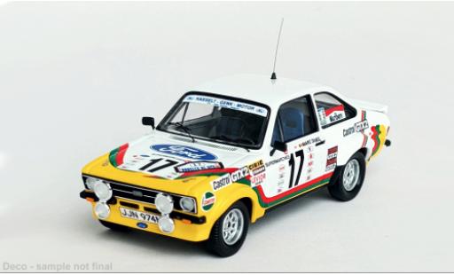 Ford Escort 1/43 Trofeu MKII Boucles de Spa 1979 #17 1:43 modellino in miniatura