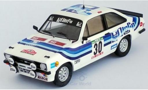 Ford Escort 1/43 Trofeu MKII No.30 Rallye WM Rally Portugal 1980 J.M.Cunha/J.Barreto modellino in miniatura