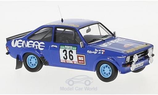 Ford Escort MKI 1/43 Trofeu MKII No.36 Venere/Publimmo Rallye Portugal 1980 Ray/P.Gandolfo modellino in miniatura