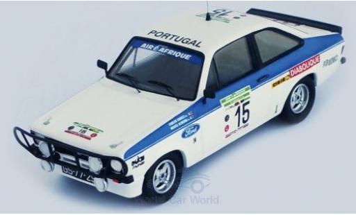 Ford Escort 1/43 Trofeu MKII RS 2000 No.15 Rallye WM Rallye Bandama 1979 C.Torres/M.Oliveira modellino in miniatura