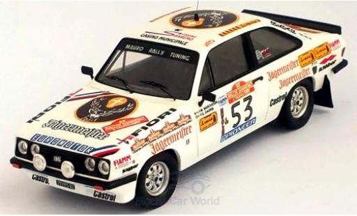 Ford Escort 1/43 Trofeu MKII RS 2000 No.53 Rallye WM Rally San Remo 1980 M.Marchesini/G.Caorsi modellino in miniatura