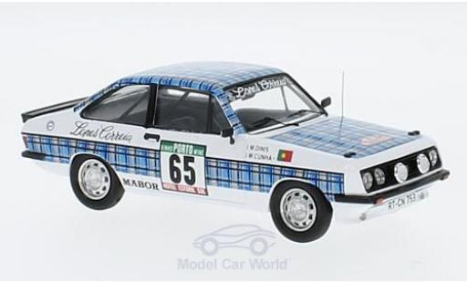 Ford Escort S2000 1/43 Trofeu MKII RS2000 No.65 Lopes Correia Rallye WM Rallye Portugal 1978 J.M.Cunha/J.M.Diniz modellino in miniatura