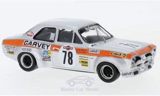 Ford Escort 1/43 Trofeu RS 1600 RHD No.78 24h Spa 1973 R.Barrios/E.Zapico/J.Uriarte modellino in miniatura