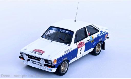 Ford Escort 1/43 Trofeu RS 1800 MKII Rallye Sanremo 1977 #6 1:43 modellino in miniatura