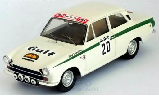 Ford Lotus 1/43 Trofeu Cortina No.20 Rallye Schweden 1967 B.Söderström/G.Palm modellino in miniatura