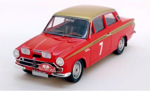 Ford Lotus 1/43 Trofeu Cortina RHD No.7 Rallye WM Monte Carlo 1966 P.Procter/D.Mabbs modellino in miniatura