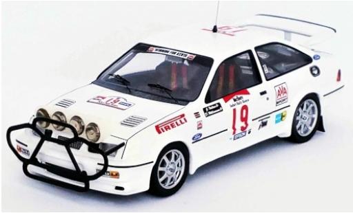 Ford Sierra 1/43 Trofeu RS Cosworth No.19 Rallye WM Safari Rallye 1987 J.Hellier/D.Williamson modellino in miniatura