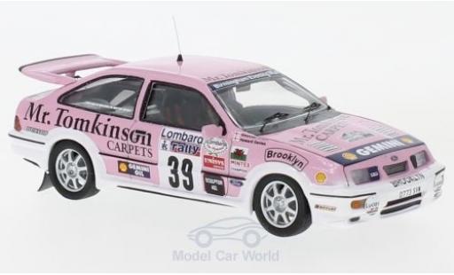 Ford Sierra Cosworth 1/43 Trofeu RS Cosworth No.39 Rallye WM RAC Rallye 1989 G.Evans/H.Davies modellino in miniatura