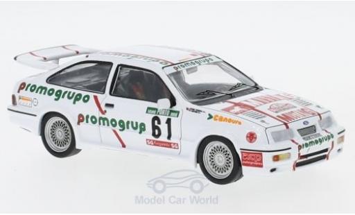 Ford Sierra Cosworth 1/43 Trofeu RS Cosworth No.61 Mustang Rallye WM Rallye Portugal 1987 N.Amorim/J.Teixeira modellino in miniatura