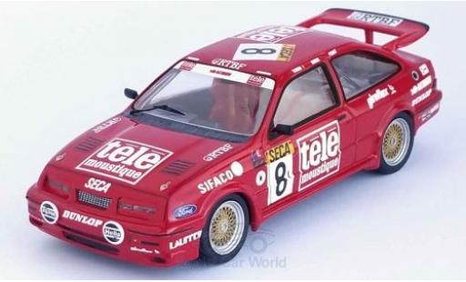 Ford Sierra 1/43 Trofeu RS Cosworth RHD No.8 tele moustique 24h Spa 1987 A.Rouse/T.Tassin/W.Percy modellino in miniatura
