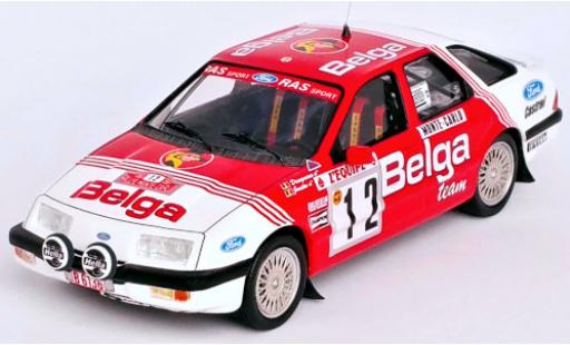 Ford Sierra 1/43 Trofeu XR 4x4 No.12 Belga Rallye WM Rallye Monte Carlo 1987 R.Droogmans/R.Joosten modellino in miniatura