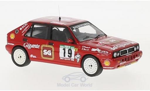 Lancia Delta 1/43 Trofeu Integrale 16V No.19 Rallye Portugal 1990 C.Bica/F.Prata modellino in miniatura