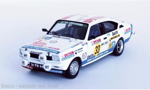 Opel Kadett 1/43 Trofeu GT/E Rally Monte Carlo 1978 #33 1:43 modellino in miniatura