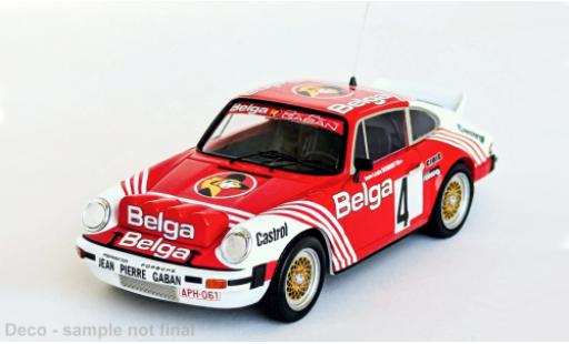 Porsche 930 1/43 Trofeu 911 SC Condroz Rally 1980 #4 1:43 modellino in miniatura