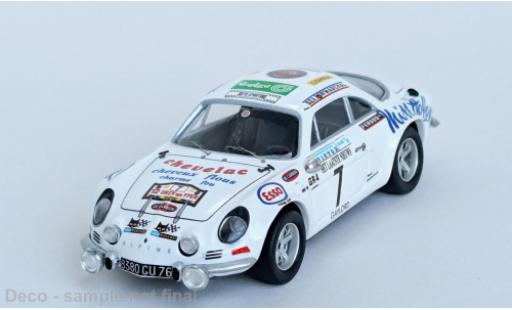 Alpine A110 1/43 Trofeu Renault Rally Ypres 1973 #7 1:43 modellino in miniatura