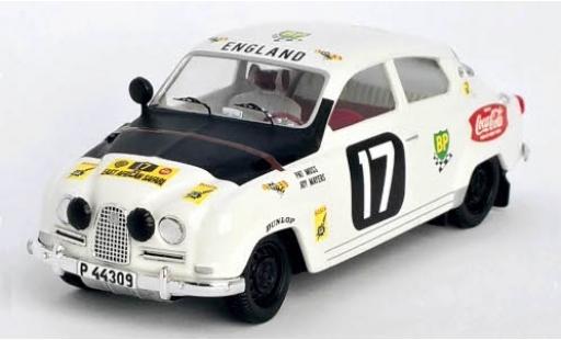 Saab 96 1/43 Trofeu No.17 East African Safari Rally 14 P.Moss-Carlsson/J.Mayers modellino in miniatura