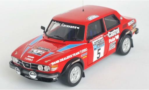 Saab 99 1/43 Trofeu No.5 Rallye WM RAC Rallye 1979 S.Blomqvist/B.Cederberg modellino in miniatura