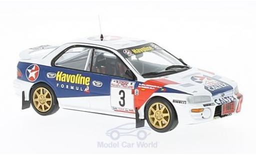 Subaru Impreza 1/43 Trofeu 4x4 Turbo No.3 Rallye Thailand 1997 R.Madeira/N.R.Silva modellino in miniatura