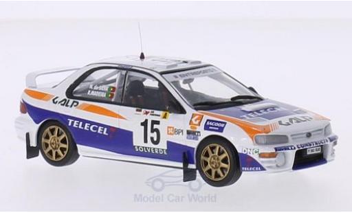 Subaru Impreza 1/43 Trofeu No.15 Galp Rallye Portugal 1999 R.Madeira/N.R.Silva modellino in miniatura